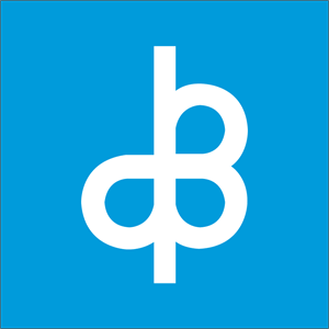Banco del Pacífico isotipo blanco Logo Vector
