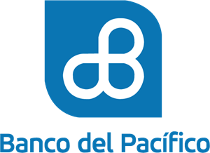 Banco del Pacifico nuevo fondo blanco Logo Vector