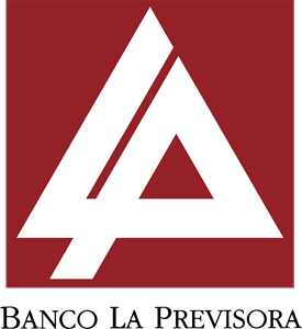 Banco La Previsora vertical Logo Vector