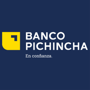 Banco Pichincha vertical letras blancas Logo PNG Vector