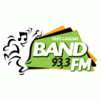 Band FM 93,3 Três Lagoas Logo Vector