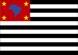 Bandeia Estado São Paulo Logo PNG Vector