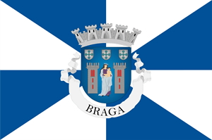 Bandeira Cidade de Braga Logo PNG Vector