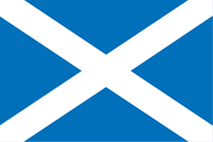 Bandeira da Escócia Logo Vector