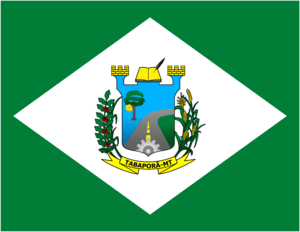 Bandeira de Tabaporã Mato Grosso Logo PNG Vector