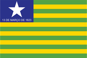 Bandeira Piauí Logo Vector