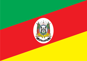 Bandeira Rio Grande do Sul Logo Vector