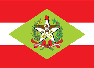 Bandeira Santa Catarina Logo Vector
