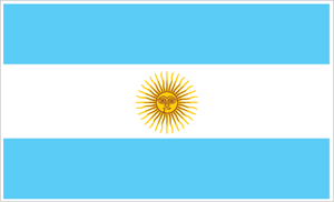 Bandera Argentina Logo PNG Vector