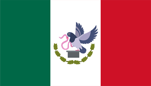 Bandera conmemorativa de narco México Logo PNG Vector