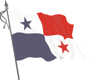 Bandera de Panamá Logo PNG Vector