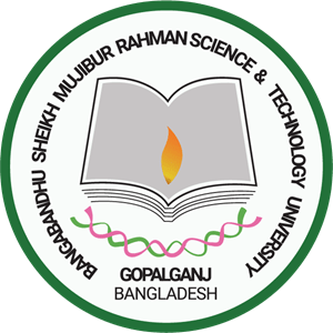 Bangabandhu Sheikh Mujibur Rahman S & T University Logo Vector