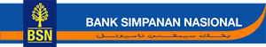 bank simpanan nasional (BSN) with signboard Logo Vector