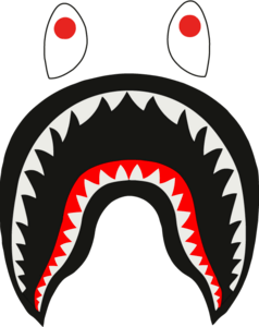Bape Shark Logo PNG Vector