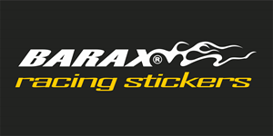 barax racing stickers Logo Vector