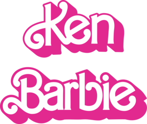 Barbie and Ken Logo PNG Vector