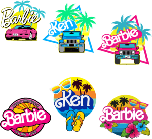 barbie Logo PNG Vector
