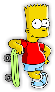 Bart Simpson Logo PNG Vector