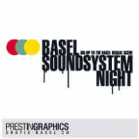 Basel Soundsystem Night Logo Vector