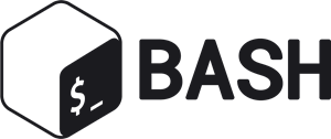 bash shell Logo Vector