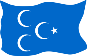 Başyücelik Devleti Dalgalanan Bayrak Logo PNG Vector