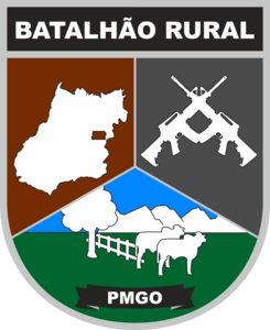 Batalhão Rural PMGO - Policia Militar de Goiás Logo PNG Vector