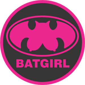 BatGirl Logo PNG Vector