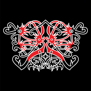 Batik Kalimantan Logo PNG Vector