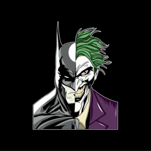 batman & joker Logo PNG Vector