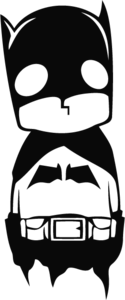 Batman Kid Logo PNG Vector