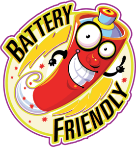 Battery Friendly Logo PNG Vector