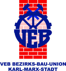 Bauunion Karl-Marx Stadt Logo PNG Vector