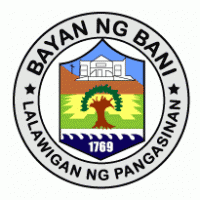 Bayan Ng Bani town seal Logo Vector