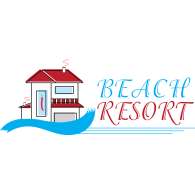 Beach Resort Logo Vector