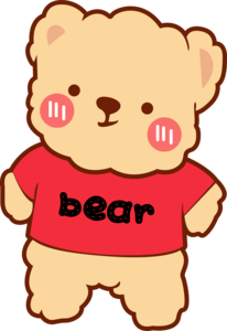 Bear Pooh Like Logo PNG Vector