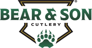Bear & Son Cutlery Logo Vector