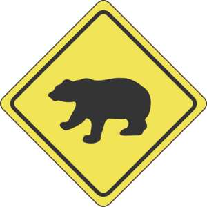 Bears Crossing Logo PNG Vector