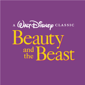 Beauty and the Beast (1991 Movie) VHS Logo PNG Vector