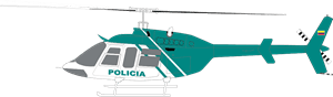 BELL 206 HELICOPTERO RANGER Logo PNG Vector