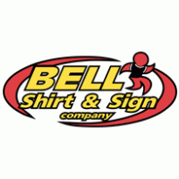 Bell Shirt & Sign Logo PNG Vector