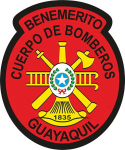 Benémerito Cuerpo de Bomberos Guayaqui Logo PNG Vector