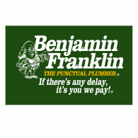 Benjamin Franklin Plumbing Logo PNG Vector