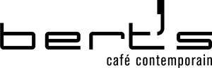 Bert’s Café Contemporain Logo PNG Vector