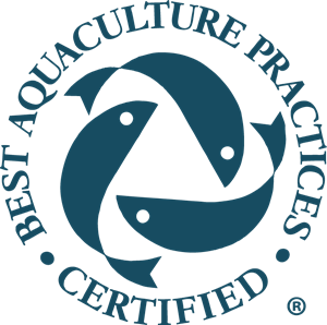 Best Aquaculture Practices Certified Logo Vector