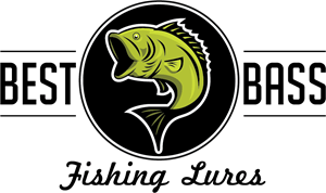 Best Bass Lures Logo Vector