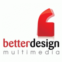 Better Design Multimedia Logo PNG Vector
