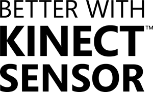 Better with Kinect Sensor Logo PNG Vector