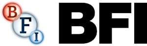 BFI with Wordmark Logo Vector