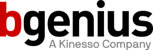 bgenius a Kinesso company Logo PNG Vector