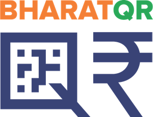 Bharat QR Logo PNG Vector